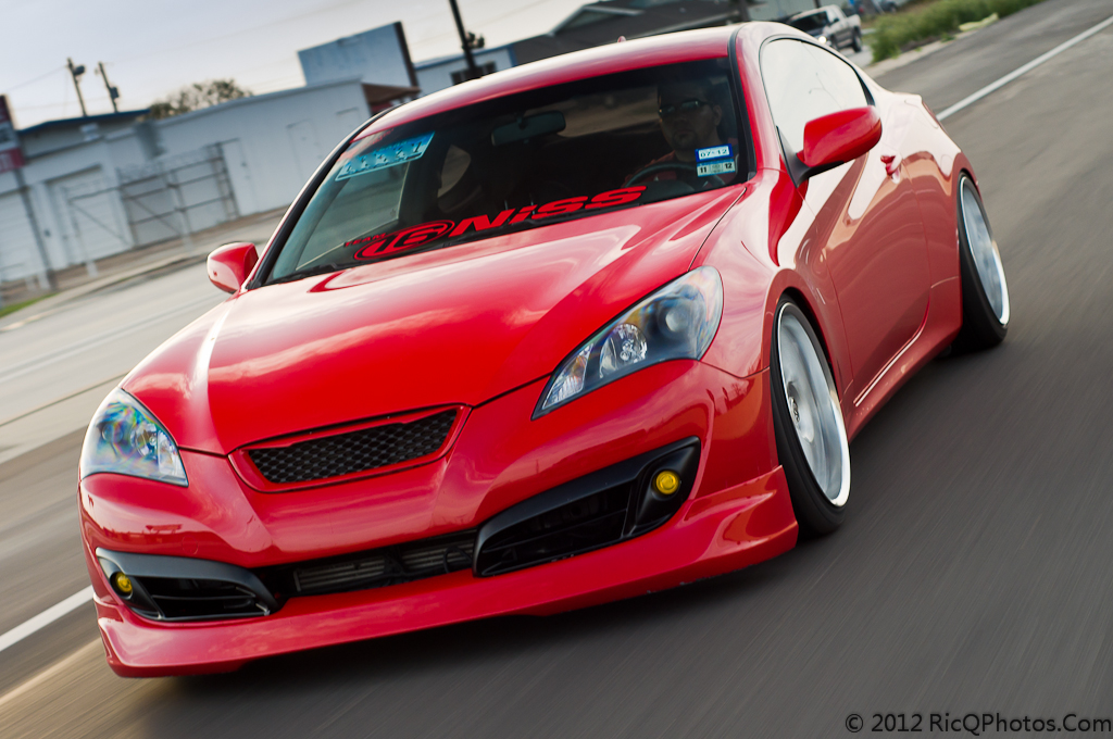 photo 3 Hyundai Genesis Coupe custom wheels Volk GT-S 19x9.5, ET +17, tire size 235/35 R19. 19x10.5 ET+15 255/35 R19