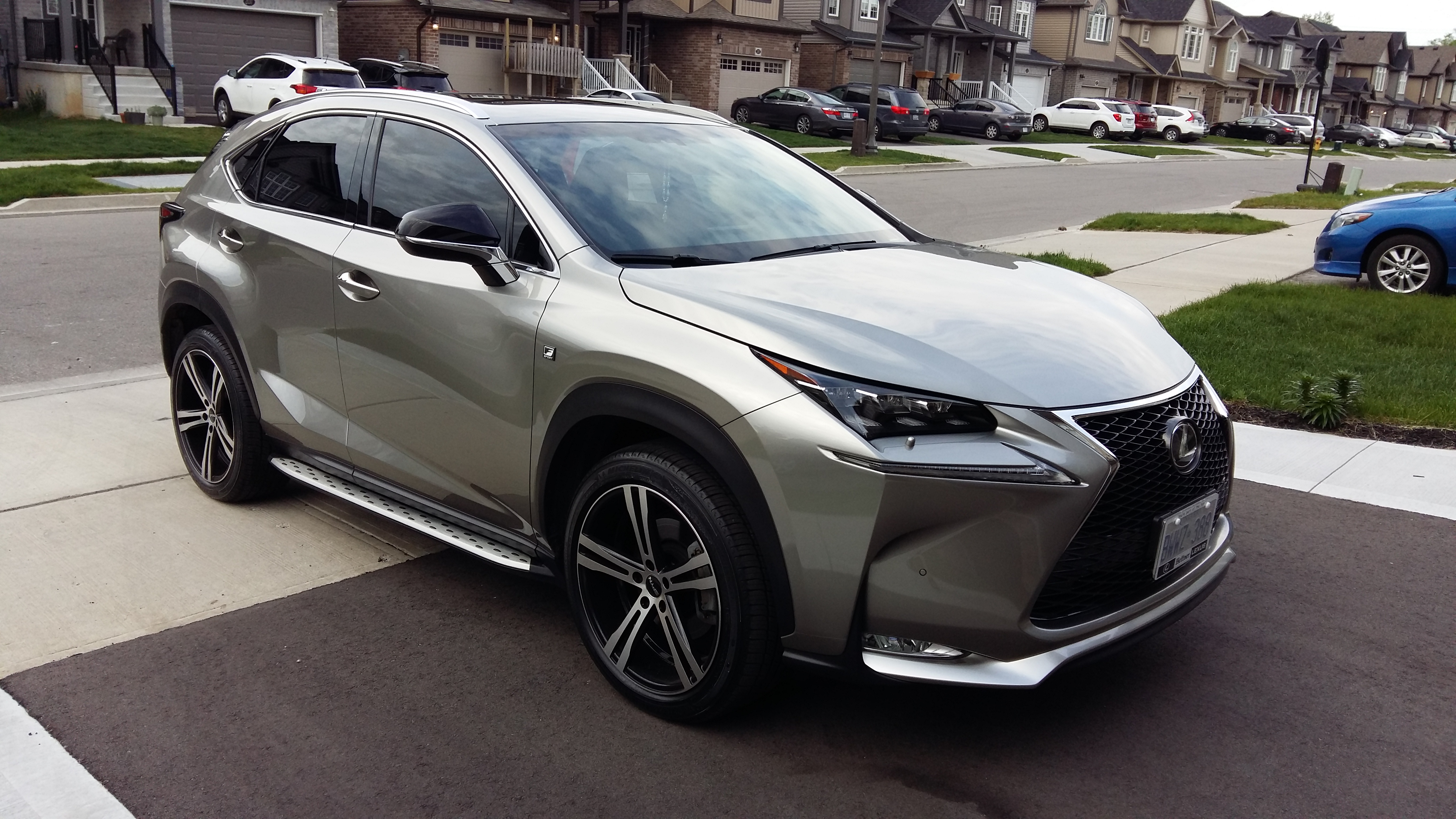photo 1 Lexus NX 300h custom wheels SPYN  20x8.5, ET +35, tire size 245/45 R20. x ET 