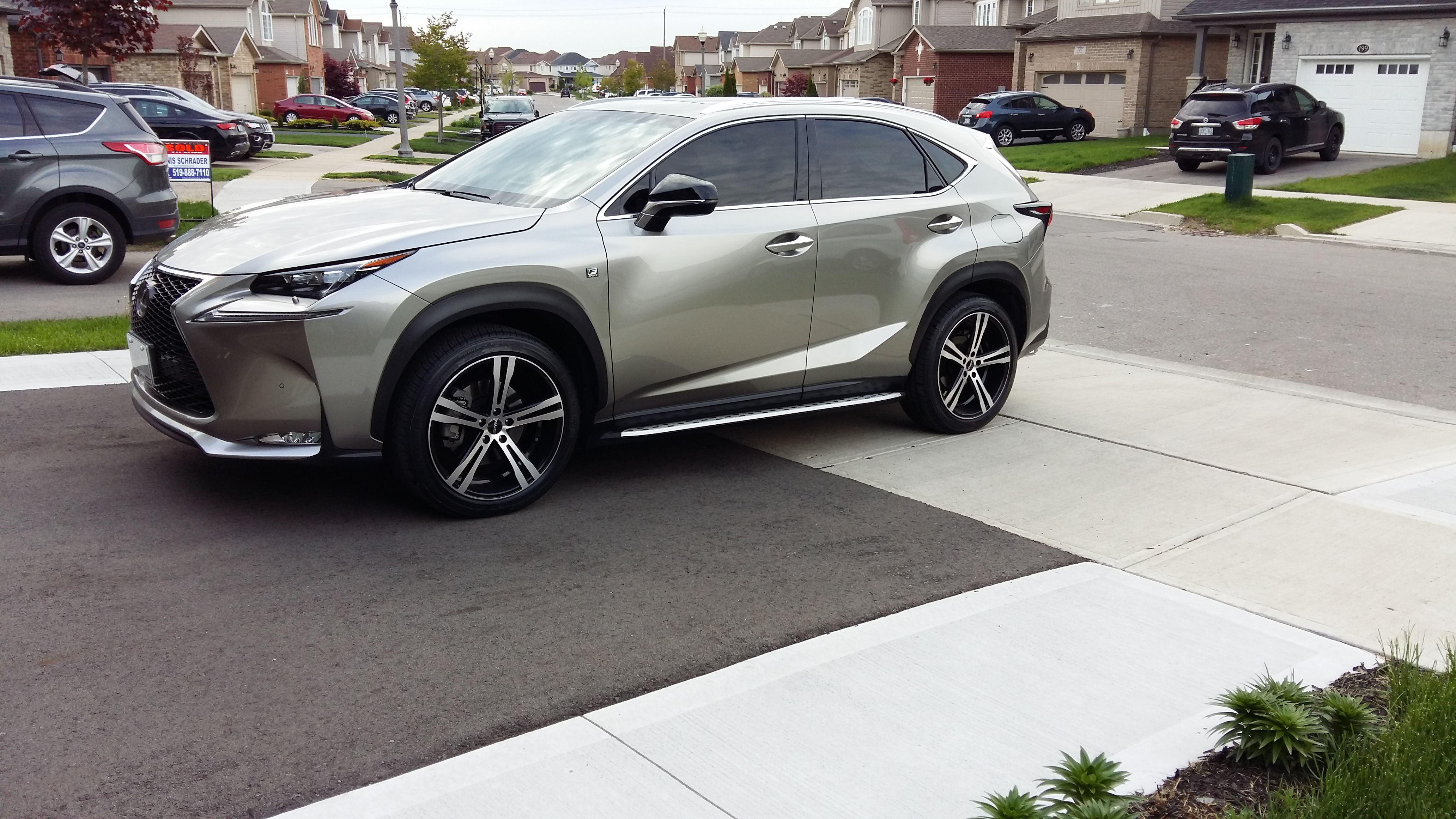 photo 3 Lexus NX 300h custom wheels SPYN  20x8.5, ET +35, tire size 245/45 R20. x ET 