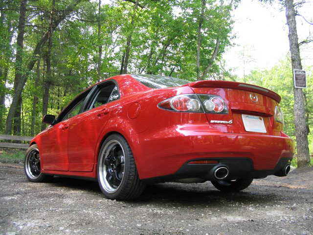 photo 1 Mazda Speed6 custom wheels Rota D2 18x8.0, ET +48, tire size 225/40 R18. x ET 