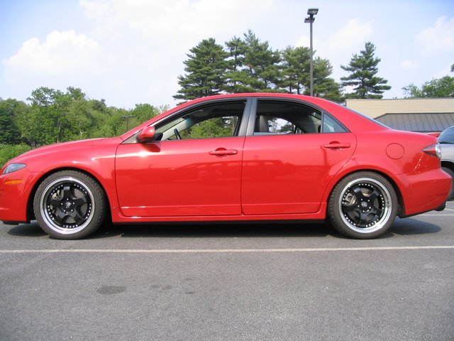 photo 2 Mazda Speed6 custom wheels Rota D2 18x8.0, ET +48, tire size 225/40 R18. x ET 