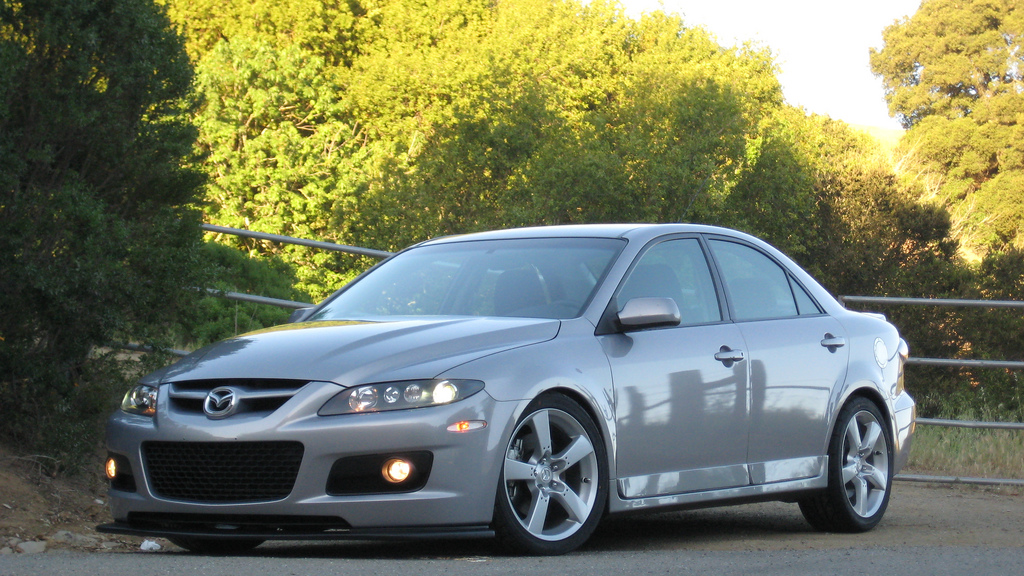 photo 1 Mazda Speed6 custom wheels OEM Mazda RX-8 18x8.0, ET +50, tire size 235/40 R18. x ET 