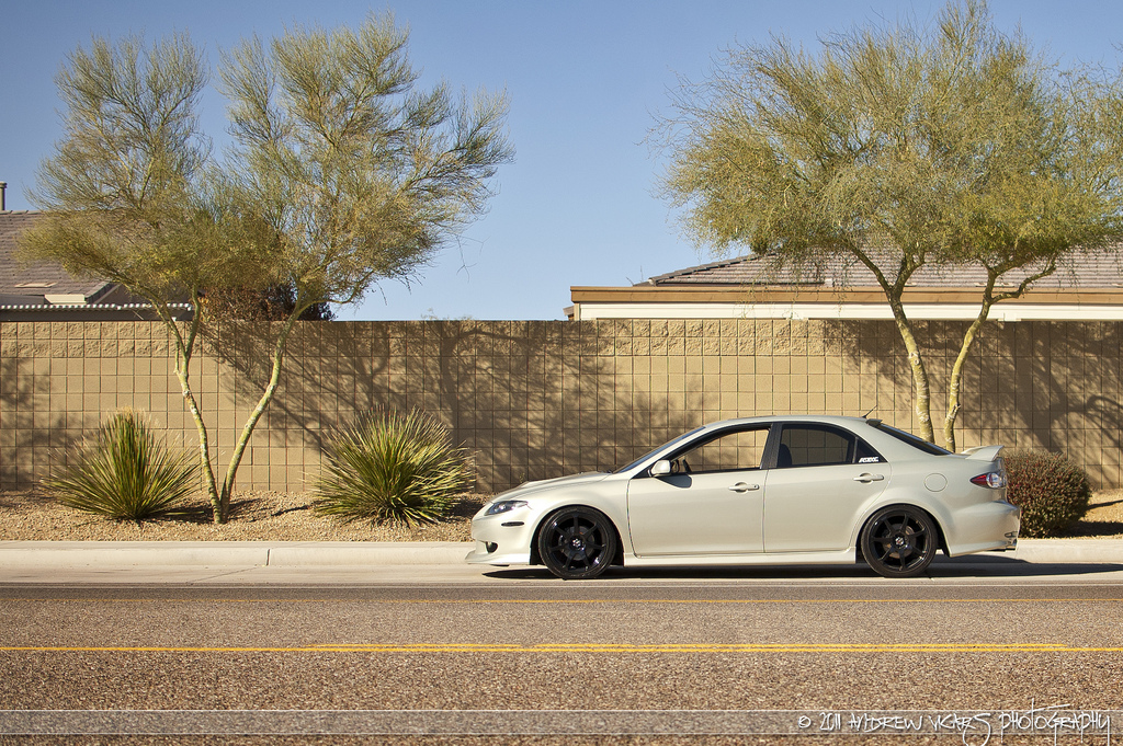 photo 2 Mazda Mazda6 custom wheels Drag DR-33 18x7.5, ET +42, tire size 225/40 R18. x ET 