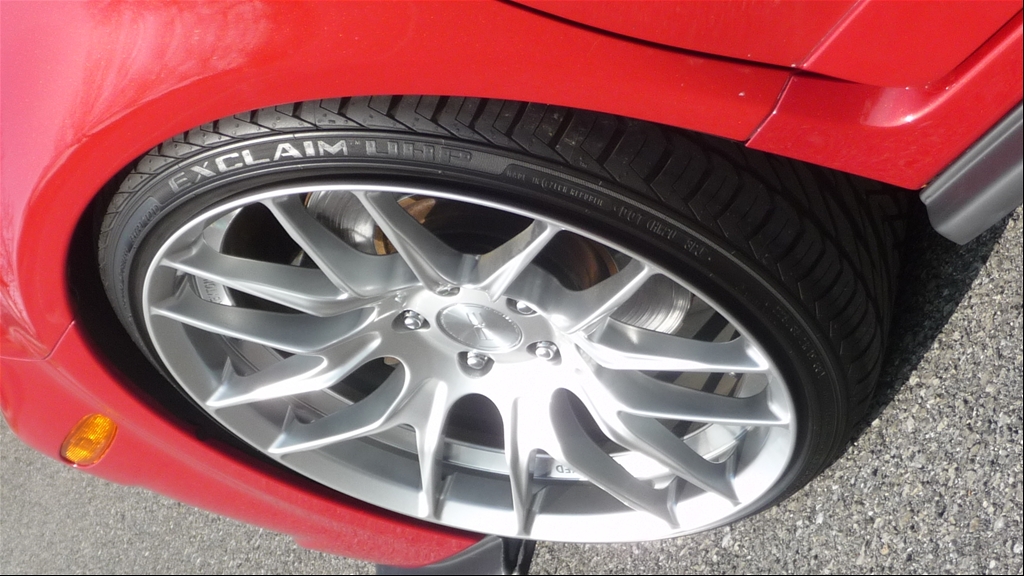 photo 1 Mazda Speed6 custom wheels BE GTS-AV 19x9.5, ET +45, tire size 225/35 R19. x ET 