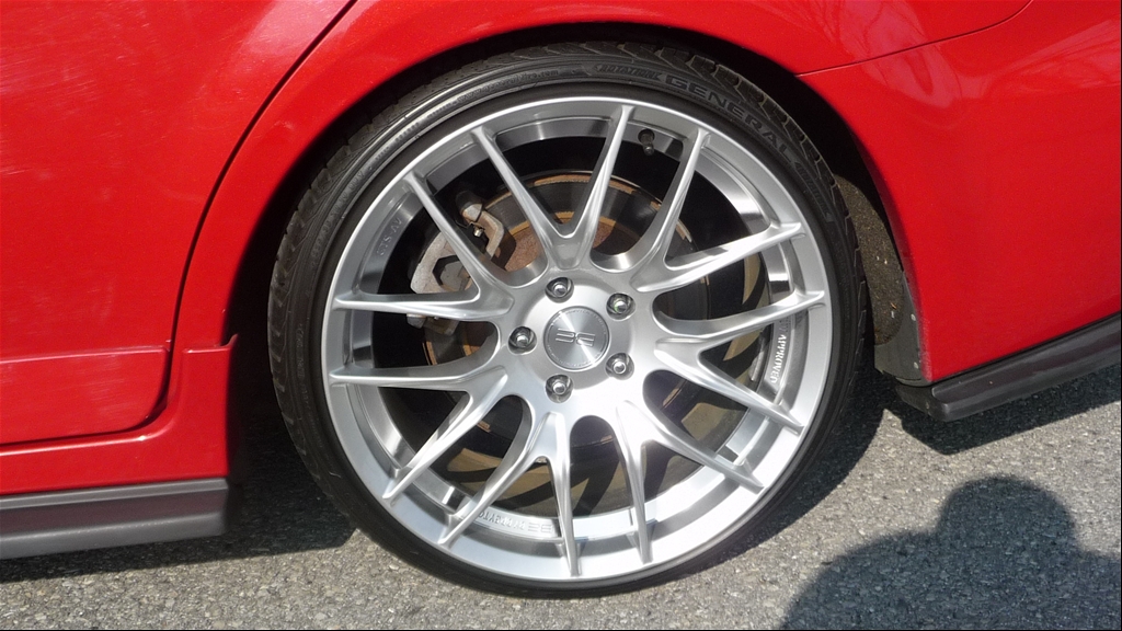 photo 2 Mazda Speed6 custom wheels BE GTS-AV 19x9.5, ET +45, tire size 225/35 R19. x ET 