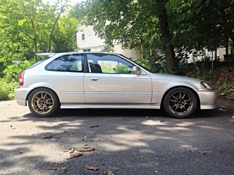 photo 3 Honda Civic custom wheels Mugen MF10 16x7.0, ET +43, tire size 225/45 R16. 16x7.0 ET+50 205/50 R16