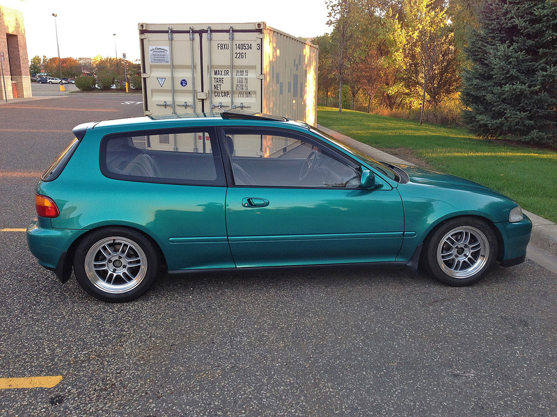 photo 3 Honda Civic custom wheels   15x7.0, ET , tire size 205/50 R15. x ET 