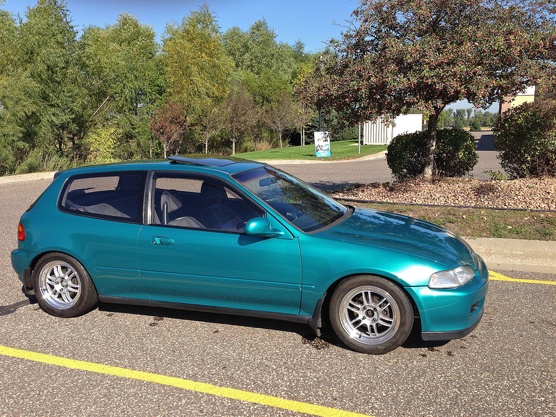 photo 4 Honda Civic custom wheels   15x7.0, ET , tire size 205/50 R15. x ET 