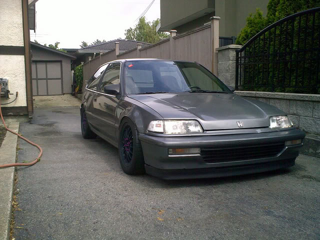 photo 1 Honda Civic custom wheels Sprintharts 15x6.5, ET +45, tire size 205/50 R15. x ET