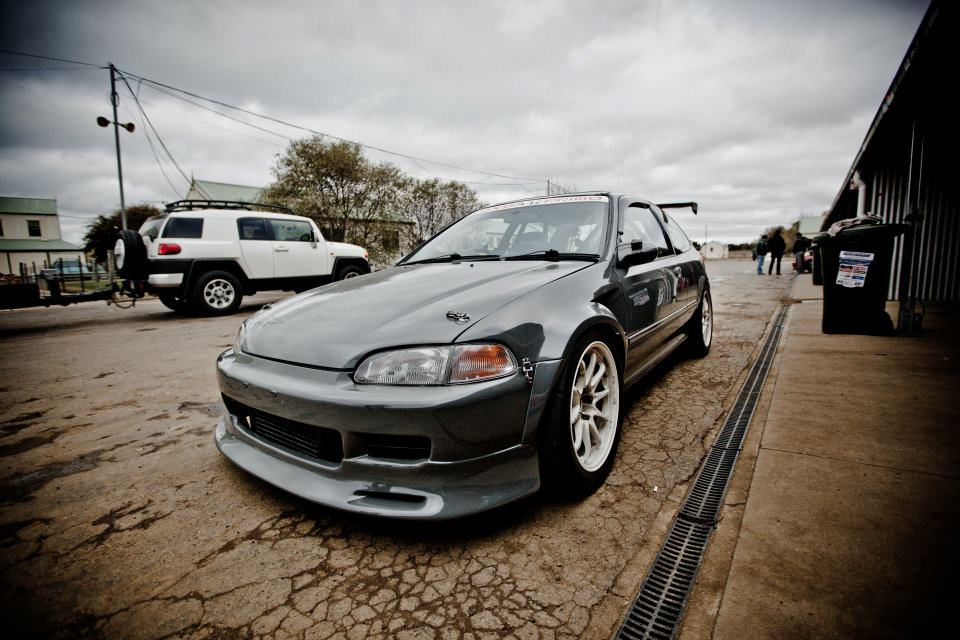 photo 1 Honda Civic custom wheels Volk CE28N 17x9.0, ET +22, tire size 255/40 R17. 17x8.0 ET+33 225/45 R17