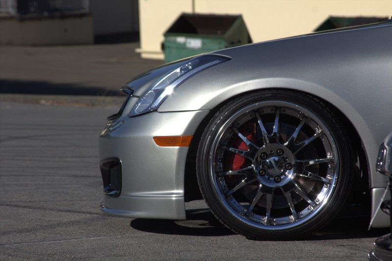 photo 1 Infiniti G35 custom wheels AME Shallen MX 19x9.0, ET -16, tire size 235/35 R19. 19x10.0 ET-19 235/35 R19