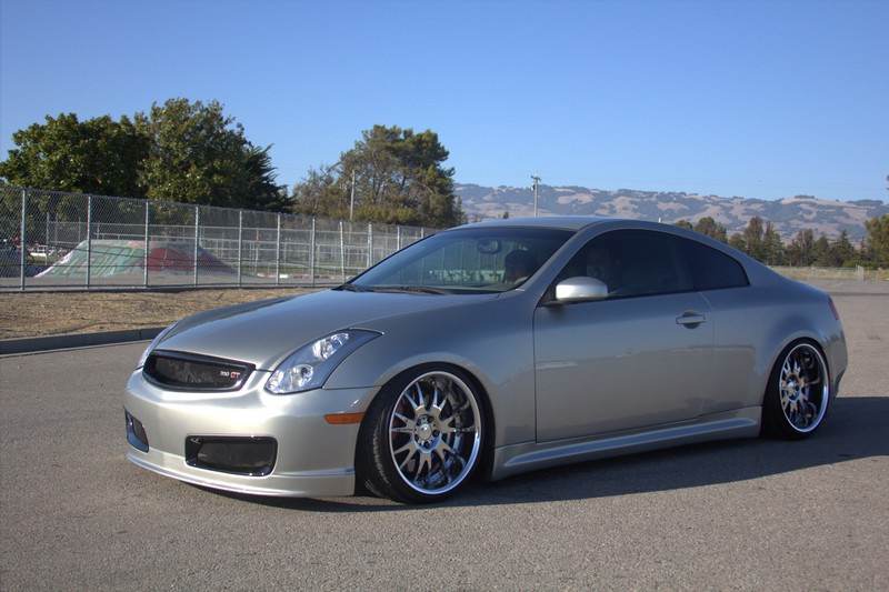 photo 2 Infiniti G35 custom wheels AME Shallen MX 19x9.0, ET -16, tire size 235/35 R19. 19x10.0 ET-19 235/35 R19