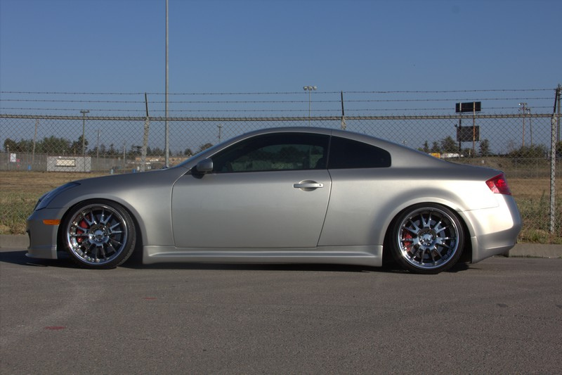 photo 3 Infiniti G35 custom wheels AME Shallen MX 19x9.0, ET -16, tire size 235/35 R19. 19x10.0 ET-19 235/35 R19