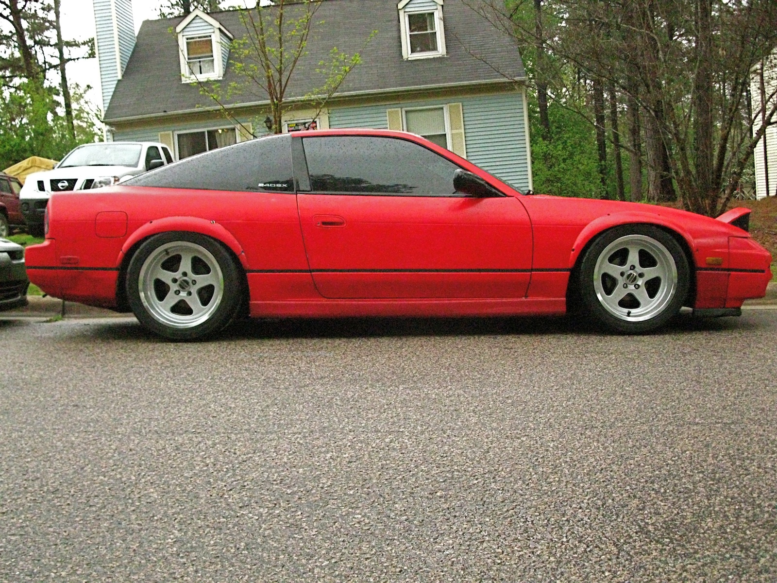 photo 2 Nissan S13 custom wheels American Muscle SC Style 17x10.0, ET +14, tire size 295/35 R17. 17x10.0 ET+20 