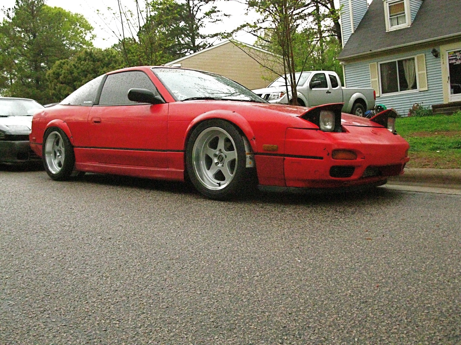 photo 3 Nissan S13 custom wheels American Muscle SC Style 17x10.0, ET +14, tire size 295/35 R17. 17x10.0 ET+20 