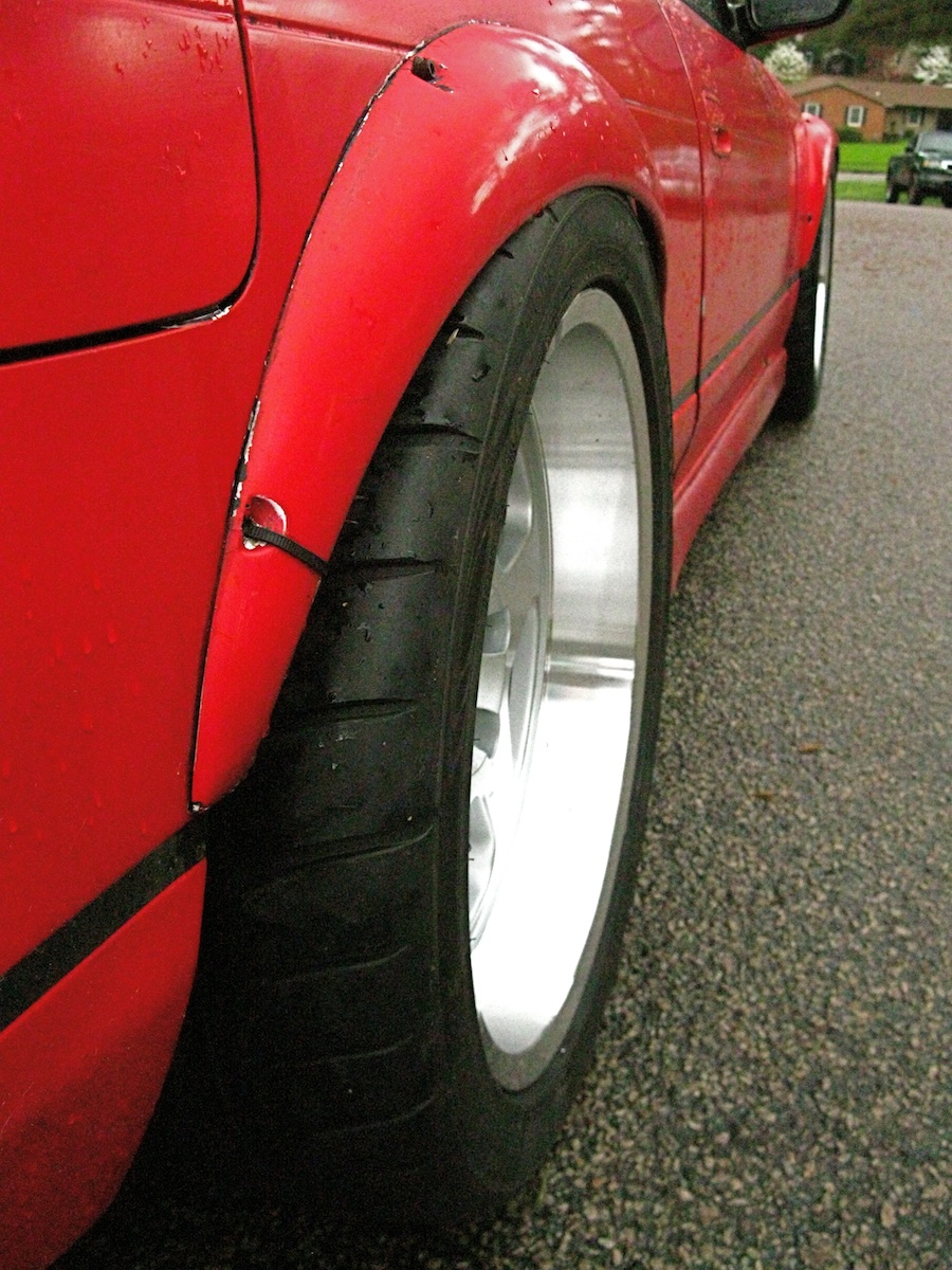 photo 4 Nissan S13 custom wheels American Muscle SC Style 17x10.0, ET +14, tire size 295/35 R17. 17x10.0 ET+20 
