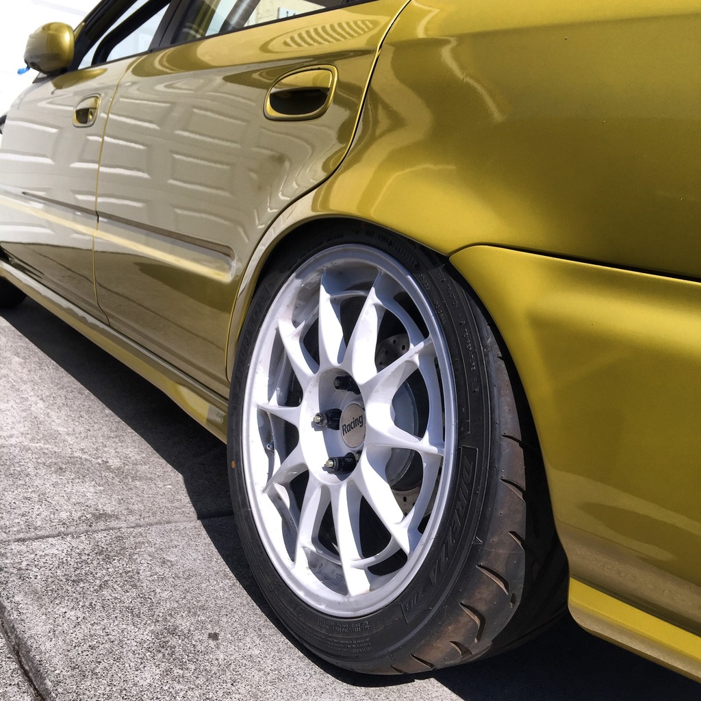 photo 1 Honda Civic custom wheels   17x8.0, ET , tire size 235/40 R17. x ET 
