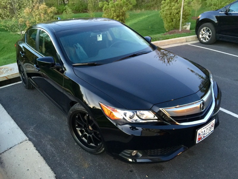 photo 1 Acura RL custom wheels   18x8.5, ET +30, tire size 245/40 R18. 18x9.5 ET+34 255/35 R18