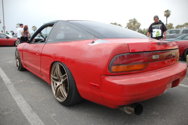 photo 2 Nissan S13 custom wheels Yokohama Advan Model 5 18x9.0, ET +10, tire size 215/40 R18. 18x9.0 ET+10