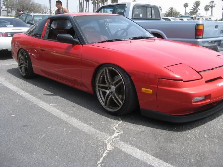 photo 3 Nissan S13 custom wheels Yokohama Advan Model 5 18x9.0, ET +10, tire size 215/40 R18. 18x9.0 ET+10