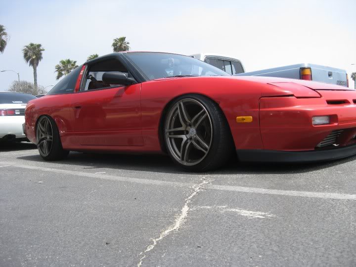 photo 5 Nissan S13 custom wheels Yokohama Advan Model 5 18x9.0, ET +10, tire size 215/40 R18. 18x9.0 ET+10