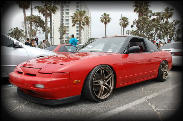 photo 6 Nissan S13 custom wheels Yokohama Advan Model 5 18x9.0, ET +10, tire size 215/40 R18. 18x9.0 ET+10