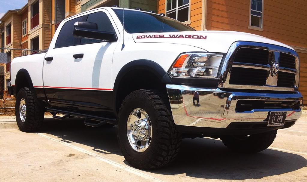photo 1 Dodge Ram 2500 custom wheels   17x, ET , tire size 315/70 R17. x ET 