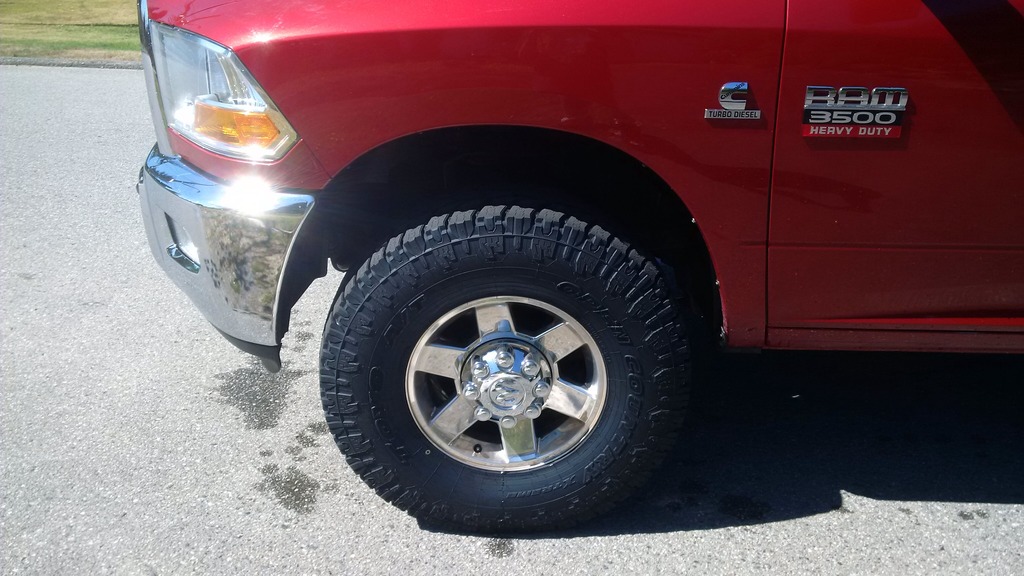 photo 3 RAM 3500 custom wheels   17x, ET , tire size 315/70 R17. x ET 