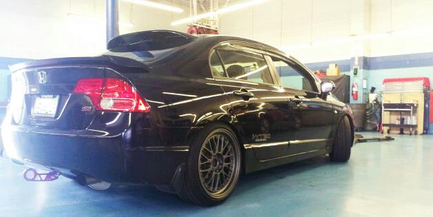 photo 4 Honda Civic custom wheels xxr 521 18x8.5, ET +20, tire size 215/40 R18. x ET 215/40 R