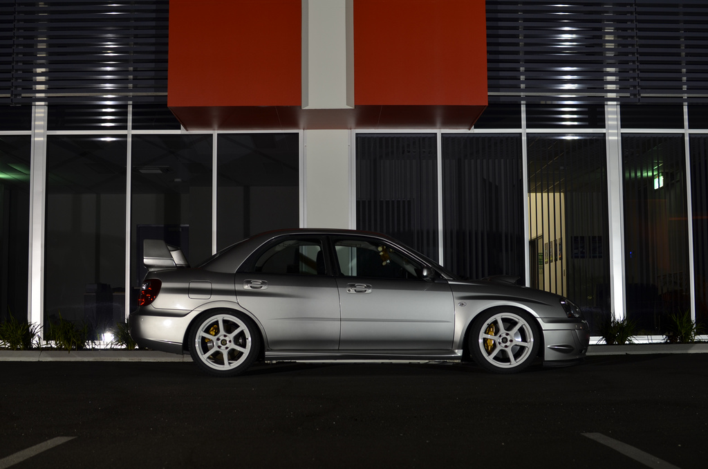 photo 1 Subaru Impreza WRX STi custom wheels Rota Boost 18x9.0, ET +27, tire size 235/45 R18. x ET 