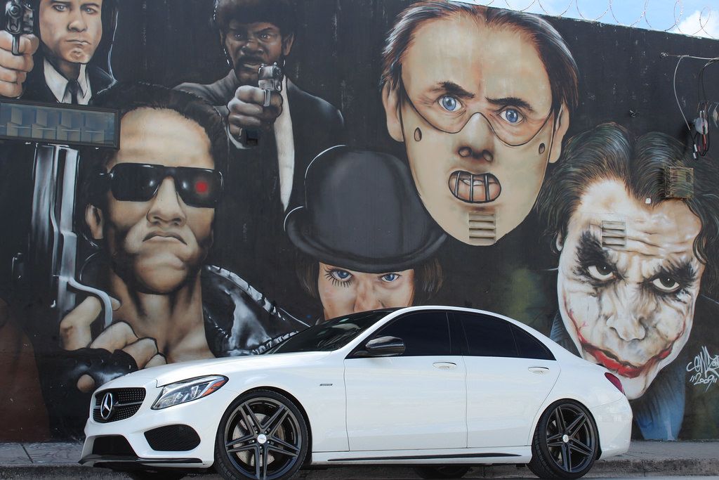 photo 3 Mercedes-Benz AMG C custom wheels Vossen VFS-5 20x8.5, ET , tire size 235/35 R20. 20x10.0 ET 275/30 R20