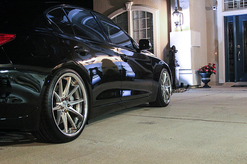 photo 2 Infiniti Q50 custom wheels Work Gnosis CV201 BRU 20x9.5, ET +35, tire size 245/35 R20. 20x10.5 ET+40 275/30 R20
