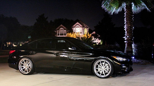 photo 3 Infiniti Q50 custom wheels Work Gnosis CV201 BRU 20x9.5, ET +35, tire size 245/35 R20. 20x10.5 ET+40 275/30 R20