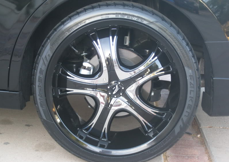 photo 3 Nissan Altima custom wheels Ultra Platinum Patriarch 20x8.5, ET , tire size 245/35 R20. x ET 