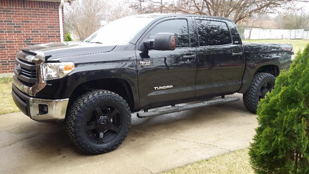 photo 1 Toyota Tundra custom wheels XD Rockstar 2 20x9.0, ET +18, tire size 295/60 R20. x ET
