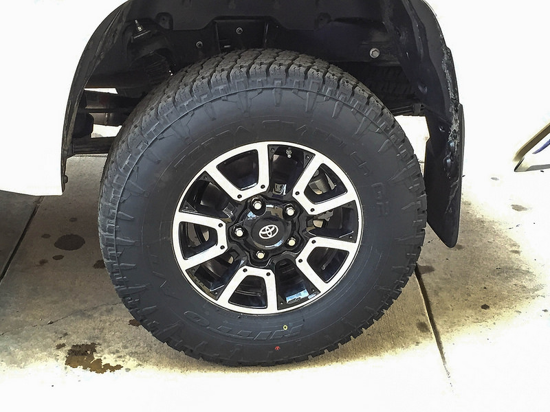photo 1 Toyota Tundra custom wheels DC TRD  18x, ET , tire size 295/70 R18. x ET 