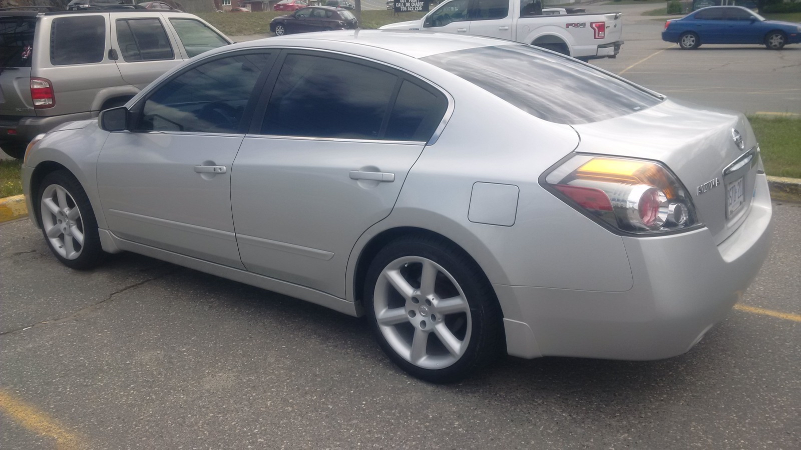 photo 3 Nissan Altima custom wheels 18x8.0, ET , tire size 225/45 R18. x ET