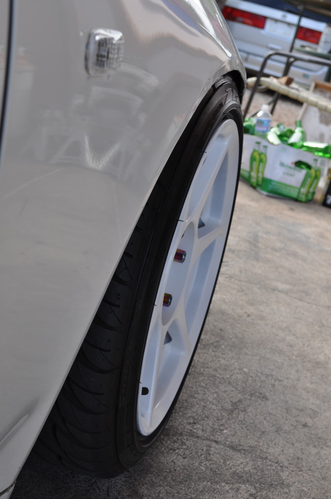photo 4 Honda Prelude custom wheels Kosei K1 16x8.5, ET +22, tire size 205/45 R16. x ET 