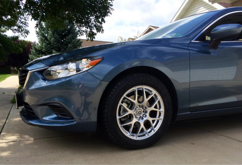 photo 1 Mazda Mazda6 custom wheels Velox Apex  17x, ET , tire size 225/55 R17. x ET 