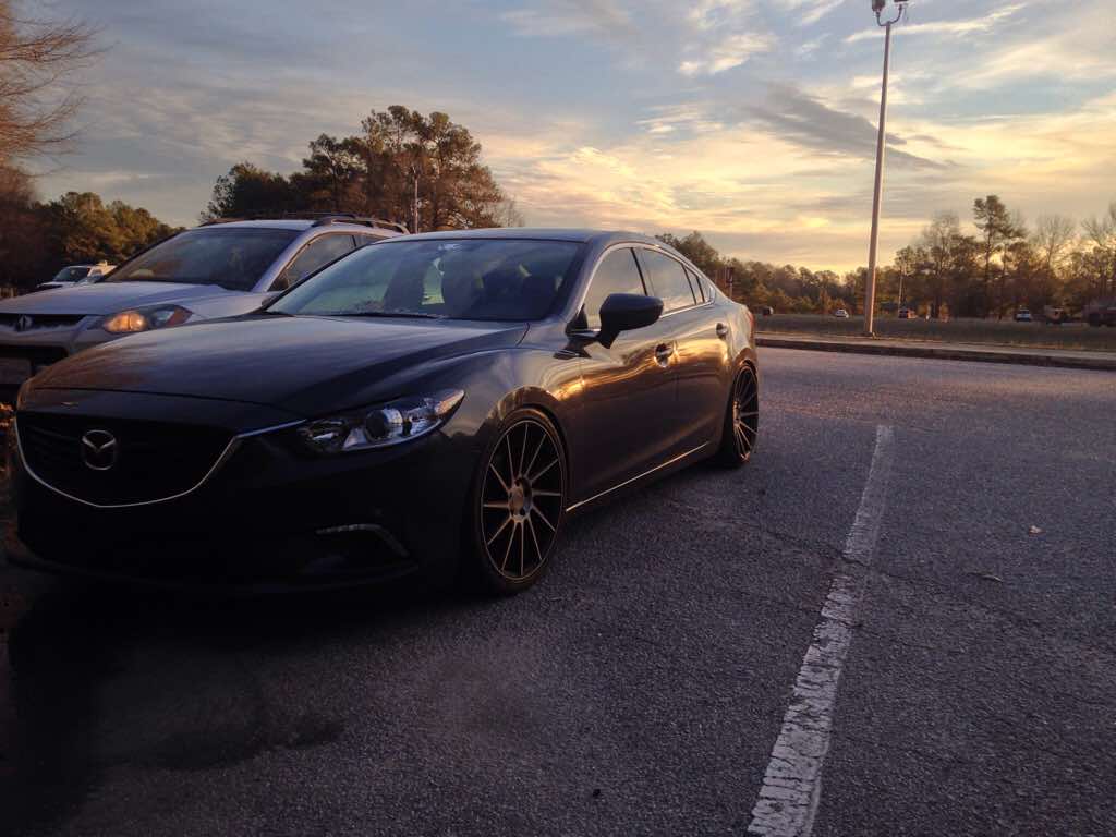 photo 1 Mazda Mazda6 custom wheels   20x8.5, ET +35, tire size X R20. 20x10.5 ET+45 