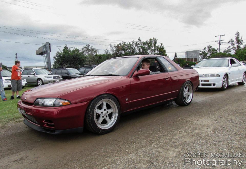 photo 2 Nissan R31-R34 Skyline 2dr custom wheels Work Equip 17x8.0, ET +22, tire size 235/45 R17. 17x9.0 ET+22 235/45 R17