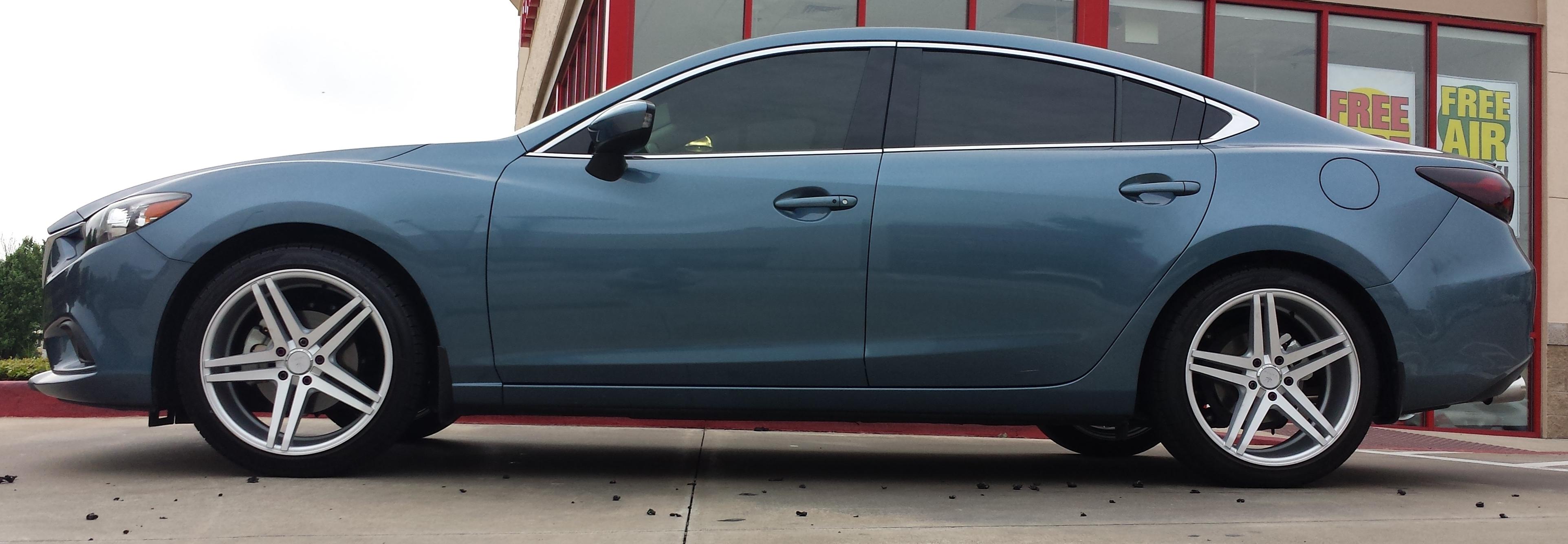 photo 1 Mazda Mazda6 custom wheels 19x, ET , tire size X R19. x ET