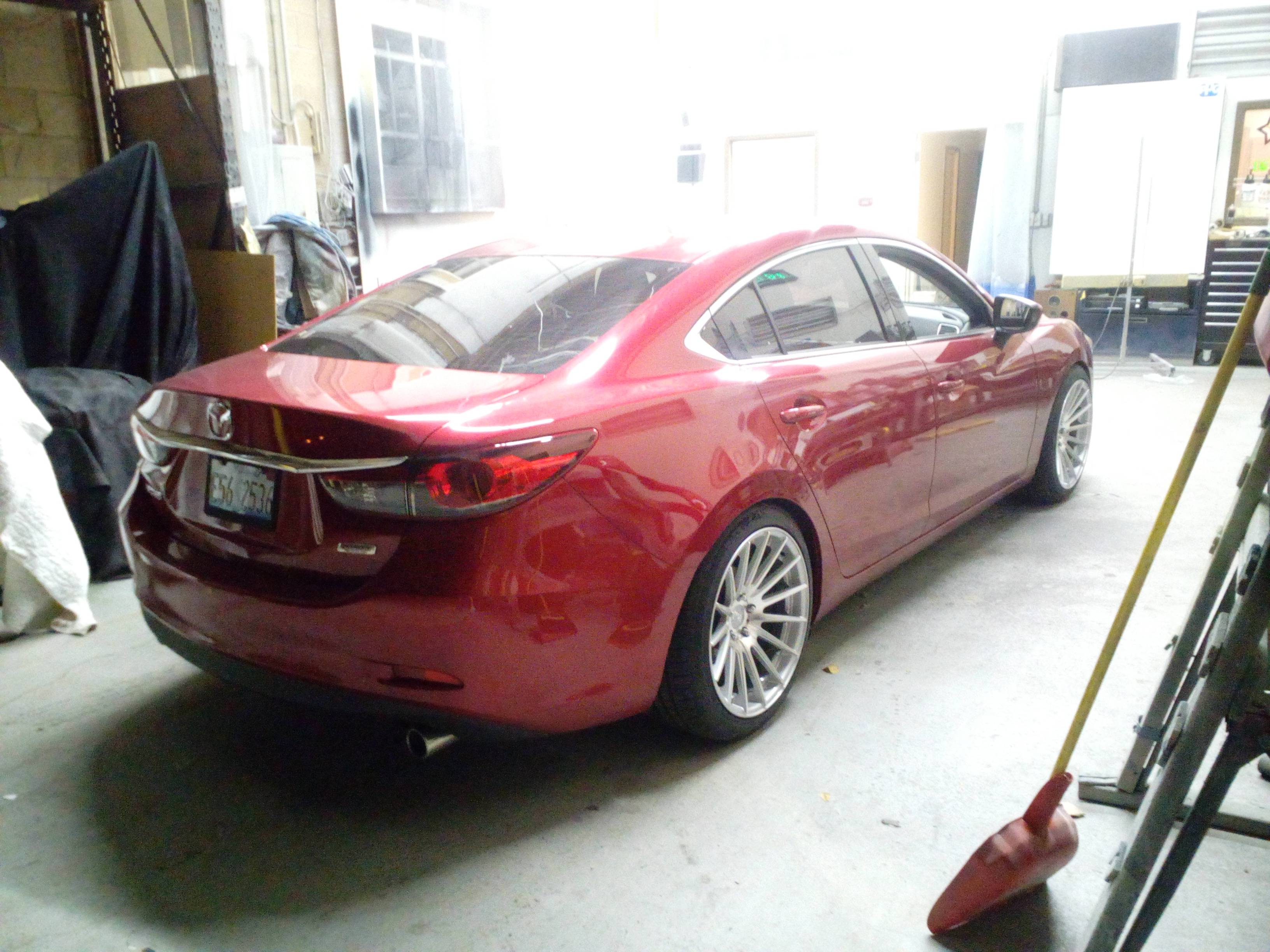 photo 2 Mazda Mazda6 custom wheels   19x10.0, ET +40, tire size 255/40 R19. x ET 