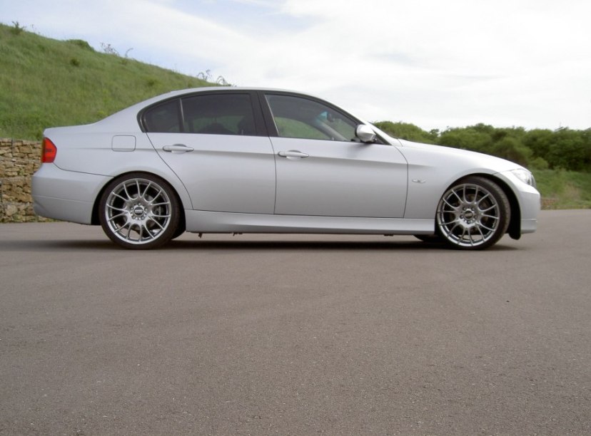 photo 3 BMW 330 custom wheels BBS CK 19x8.5, ET +35, tire size 235/35 R19. x ET 