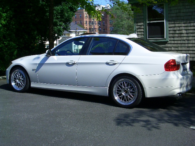 photo 2 BMW 325 custom wheels BBS LM 18x8.0, ET +35, tire size 255/35 R18. x ET 