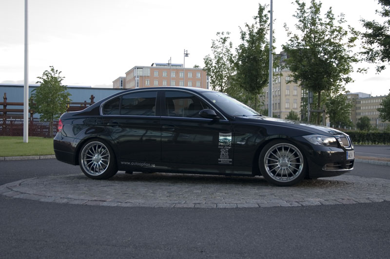 photo 4 BMW 325 custom wheels Koya Magic 18x8.0, ET , tire size X R18. 18x8.5 ET