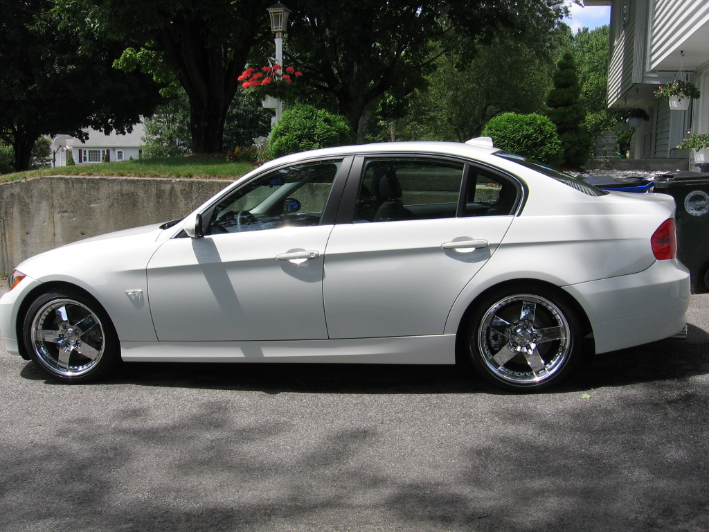 photo 3 BMW 330 custom wheels Maido ST5 18x8.5, ET +41, tire size 225/40 R18. 18x9.5 ET+41 255/35 R18
