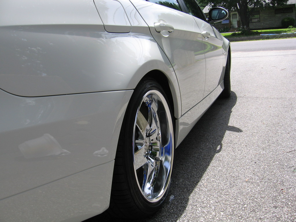 photo 2 BMW 330 custom wheels Maido ST5 18x8.5, ET +41, tire size 225/40 R18. 18x9.5 ET+41 255/35 R18