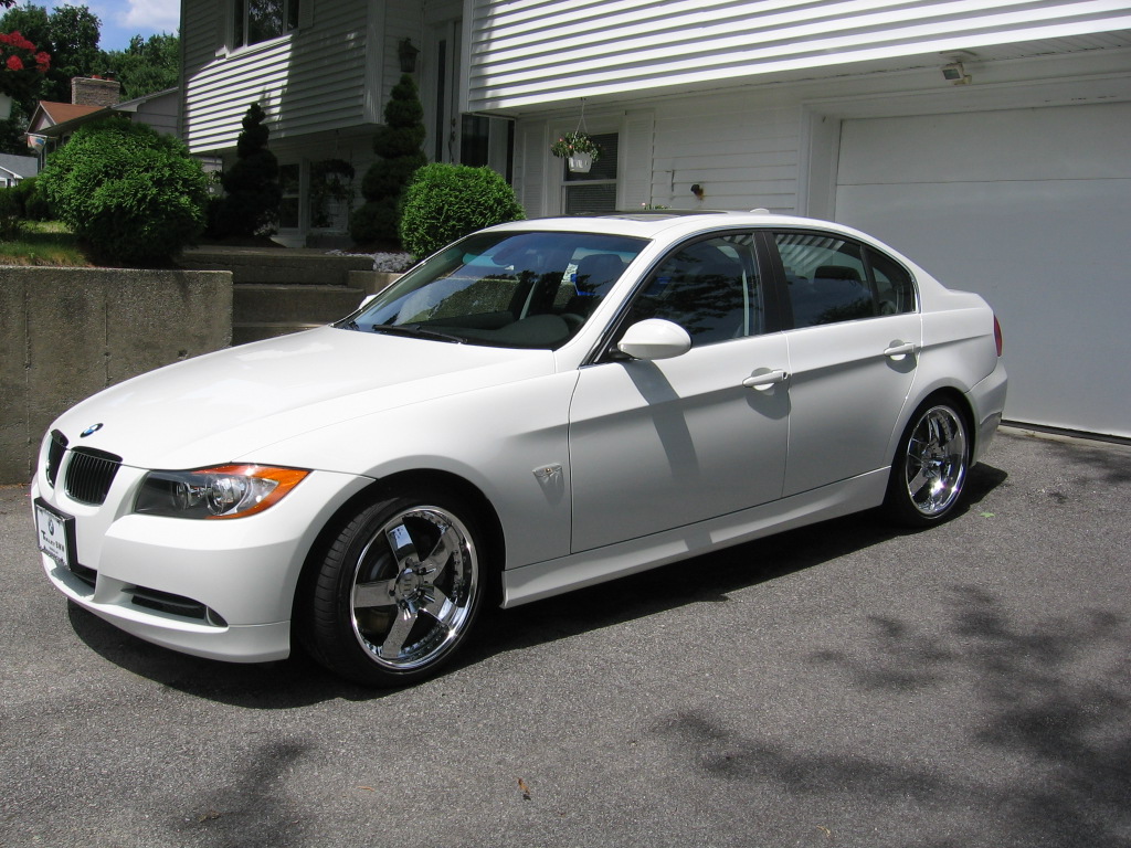 photo 4 BMW 330 custom wheels Maido ST5 18x8.5, ET +41, tire size 225/40 R18. 18x9.5 ET+41 255/35 R18