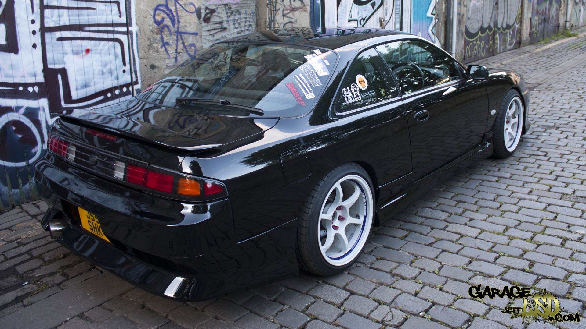 photo 1 Nissan S14 custom wheels Advan RG 18x9.5, ET +15, tire size 235/40 R18. x ET 